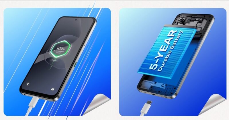Az Infinix Hot 60i hivatalosan is bemutatkozott; 120 Hz-es kijelző, 45 W-os töltés és Helio G81 lapka kevesebb mint 40 ezer forintért
