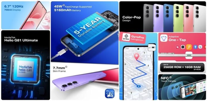 Infinix a Hot 60i