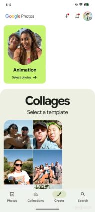A Google Photos új „Create” füllel alakítaná át az app szerepét; vizuális AI-eszközök kerülnek középpontba