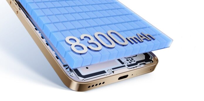 A HONOR 7000 mAh-ra emeli a csúcskategóriás telefonok akkumulátor-kapacitását; középkategóriás modellek 8000 mAh-t kapnak