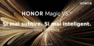 A HONOR Magic V5 augusztus 12-én érkezik Európába; a hajtogatható csúcstelefon elsőként Romániában lesz elérhető