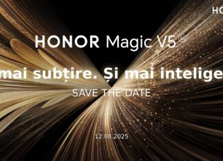 A HONOR Magic V5 augusztus 12-én érkezik Európába; a hajtogatható csúcstelefon elsőként Romániában lesz elérhető