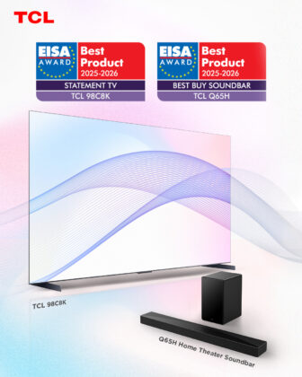 A TCL öt EISA-díjat kapott; Mini LED tévék különböző felhasználási célokra és egy Dolby Audio kompatibilis, elérhető árú soundbar