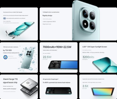 A Redmi Note 15 Pro és Pro+ hivatalosan bemutatkozott; új lapkák, 7000 mAh akkumulátor és akár műholdas üzenetküldés