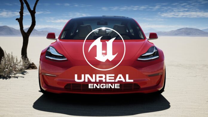 A Tesla lecseréli a Godot motort Unreal Engine-re az Autopilotnál; Csak az AMD-s Model S és X kapja meg az új látványt 1 Unreal Engine-re vált az Autopilot vizualizáció a Teslánál; élethűbb grafika csak az újabb modellekben