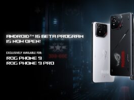 Az Asus elindította az Android 16 bétát a ROG Phone 9 szériára; nincs visszaút Android 15-re