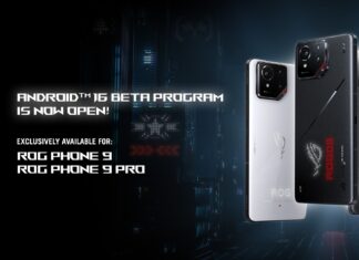Az Asus elindította az Android 16 bétát a ROG Phone 9 szériára; nincs visszaút Android 15-re