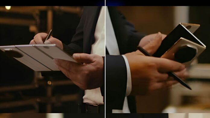 A Huawei tri-fold zászlóshajója négy színben jön; M-Pencil 3 és új periszkópos modul a csomagban 2 A Huawei a világ második sorozatgyártású tri-foldját hozza; kiszivárgott a kamera és a chip iránya