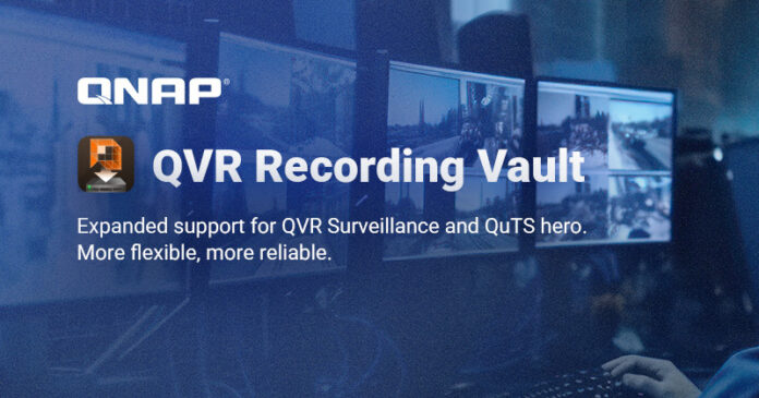 QNAP bemutatja a QVR Recording Vaultot; licencmentes biztonsági mentés videófelügyeleti rendszerekhez 1 „A videók csak akkor értékesek, ha megőrzik őket”; A QVR Recording Vault használata nemcsak egyszerű, de ingyenes is
