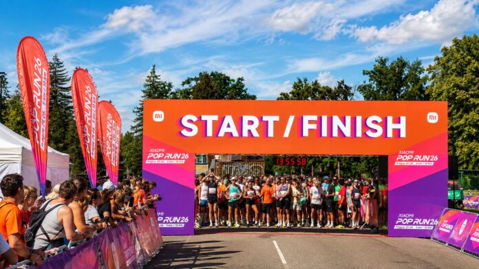 1 300 Smart Band 9 Active került futókhoz a prágai Xiaomi POP Runon