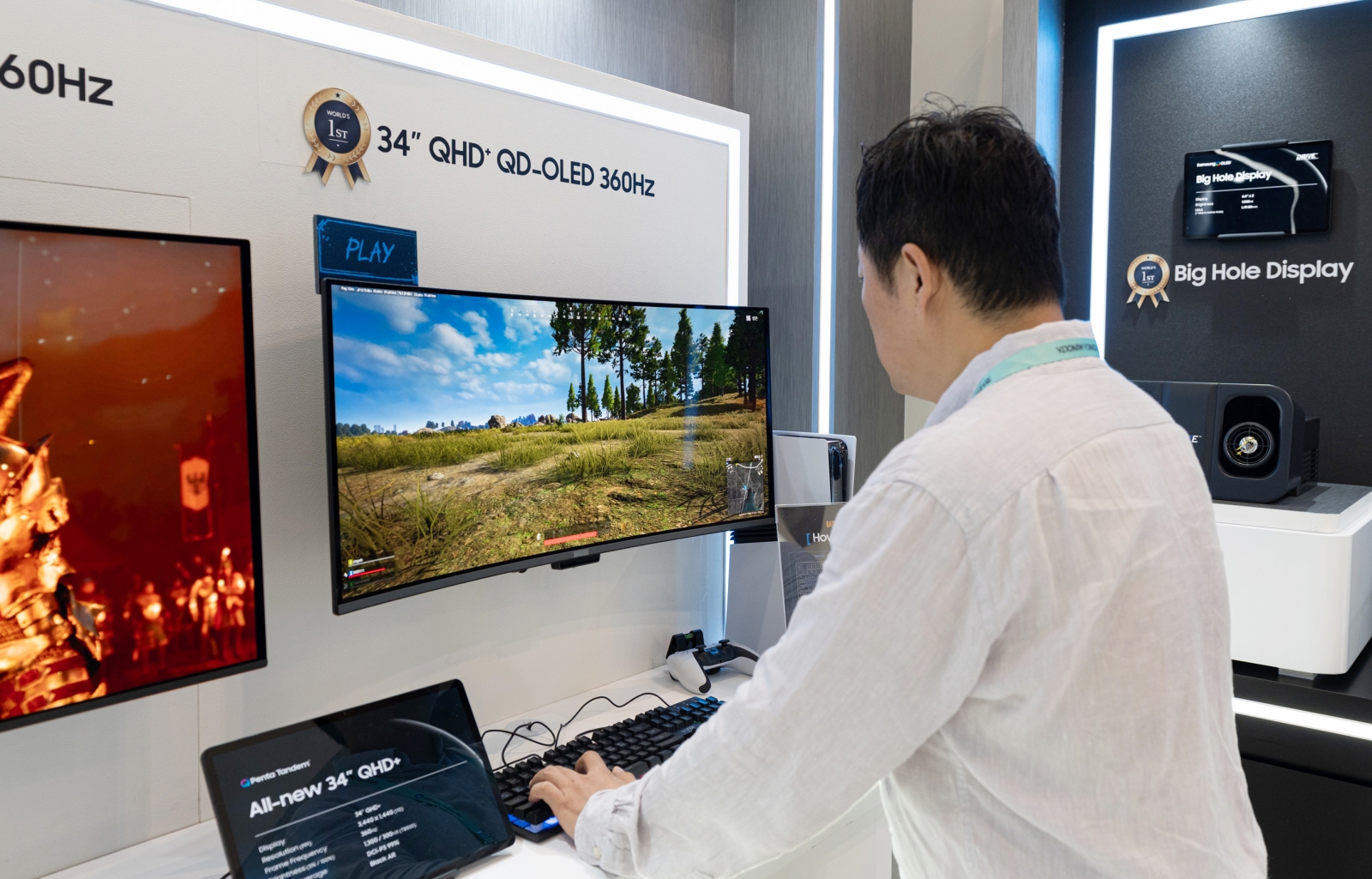 A Samsungtól érkezik az első 300 Hz-es OLED-panel gamer laptopokhoz: 16 hüvelykes, 2,5K felbontással 1 Samsung
