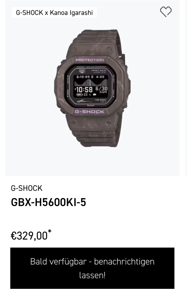 Casio GBX-H5600KI-5: Polar-algoritmusokkal és napelemes töltéssel érkezik Európába