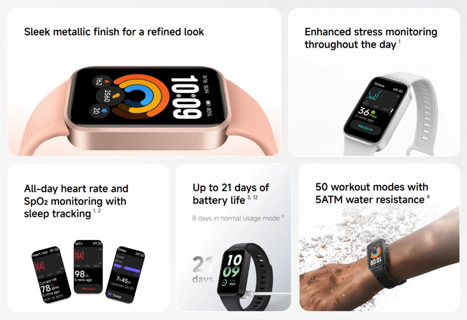 Globálisan debütált a Xiaomi Smart Band 11 Active: akár 21 napos üzemidővel és 40 eurós ajánlott árral 2 Globálisan debütált a Xiaomi Smart Band 11 Active: akár 21 napos üzemidővel és 40 eurós ajánlott árral