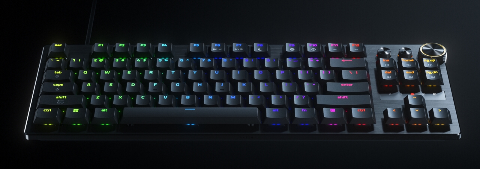 A RAZER bemutatta a Huntsman V3 Pro Low-Profile Tenkeyless 8KHz-et, a világ első alacsony profilú, analóg optikai kapcsolókkal szerelt e-sport-billentyűzetét 2 Huntsman V3 Pro Low-Profile Tenkeyless 8KHz