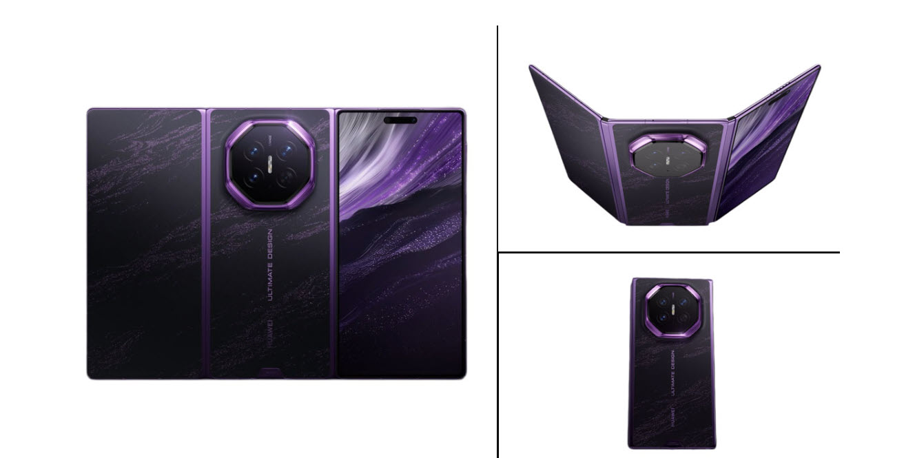 Huawei Mate XT2: U alakú záródással érkezhet a háromrészesen hajtható modell 1 Mate XT 2