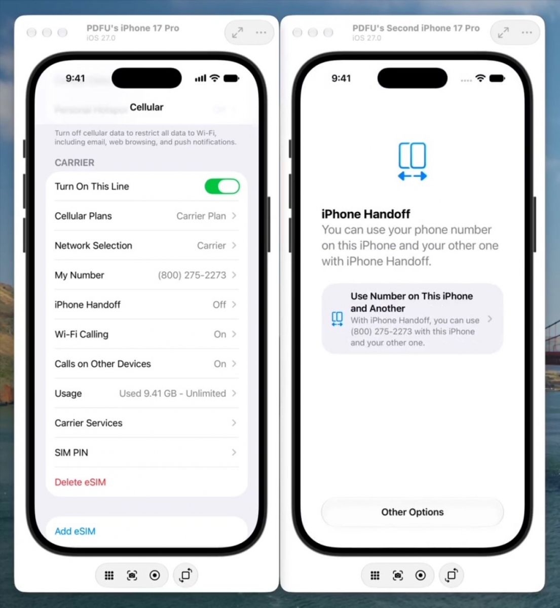 Egy telefonszám két iPhone-on: az iOS 27 új eSIM-funkciót hozhat 1 iOS 27