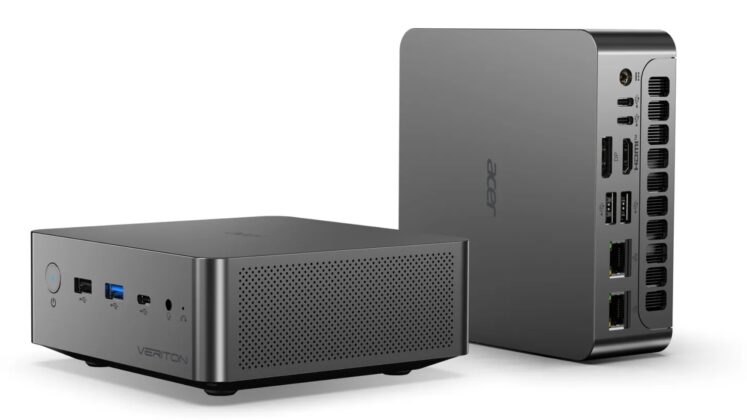 IFA 2026: 96 GB RAM, 10 GbE és OCuLink az Acer 630 grammos Veriton RI110 mini PC-jében