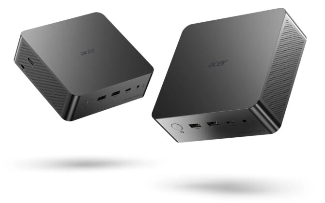 IFA 2026: 96 GB RAM, 10 GbE és OCuLink az Acer 630 grammos Veriton RI110 mini PC-jében