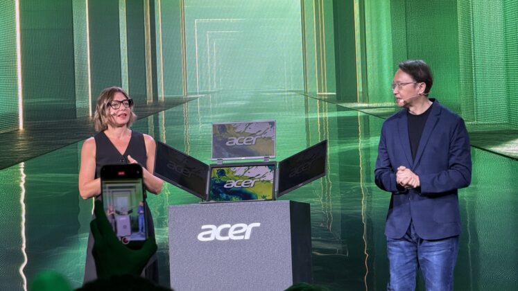 next@acer 2026: 799 grammos laptop, 1000 Hz-es monitor és a DualPlay Mini koncepció