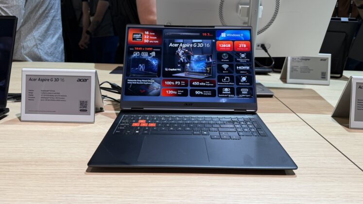 next@acer 2026: 799 grammos laptop, 1000 Hz-es monitor és a DualPlay Mini koncepció