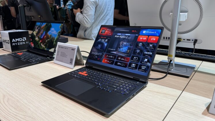 next@acer 2026: 799 grammos laptop, 1000 Hz-es monitor és a DualPlay Mini koncepció