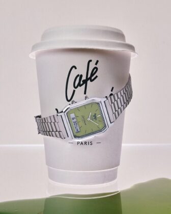 Casio AQ-230ECK-3A: matchazöld limitált retroóra a Café Kitsunéval