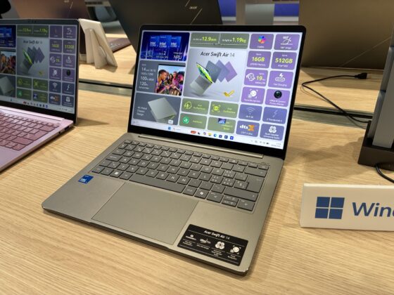 Acer Swift Air 14 és Air 16: könnyű, 120 Hz-es ultrabookok az IFA 2026-ról