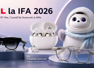 TCL az IFA 2026-on: kameramentes AI-szemüveg, MicroOLED kijelző és AiMe robot
