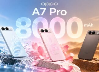 Három színben érkezik az OPPO A7 Pro, 8000 mAh-s akkumulátorral