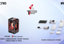 Két IFA 2026 díjat nyert a TECNO: 4,9 mm-es moduláris telefon és folyadékhűtéses mini PC
