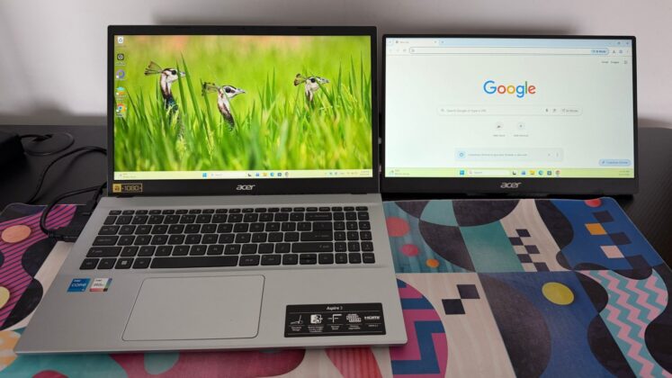 Acer PM161Q B1 teszt: hordozható második kijelző laptop mellé