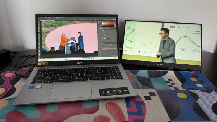 Acer PM161Q B1 teszt: hordozható második kijelző laptop mellé