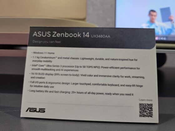ASUS Zenbook 14 UX3480 az IFA 2026-on: strapabíróbb fedél, 1,1 kilogrammos kivitelben