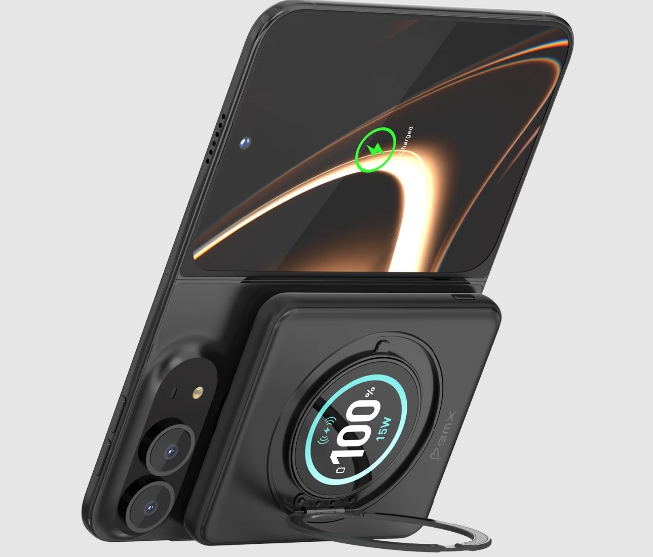 Már megérkezett az iPhone Duohoz szabott mágneses power bank: állvány és kijelző is van rajta 1 Már megérkezett az iPhone Duohoz szabott mágneses power bank: állvány és kijelző is van rajta