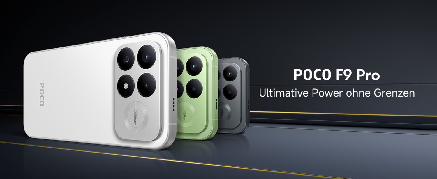 POCO F9 Pro: Snapdragon 8 Elite Gen 5 és világító Aurora Green hátlap