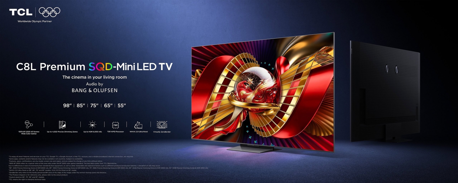 TCL az IFA 2026-on: SQD- és RGB-Mini LED, kétféle prémium megközelítés