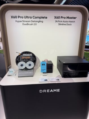 Dreame X60 Pro Ultra Complete az IFA 2026-on: 42 000 Pa és 18 centis kihúzható felmosókar