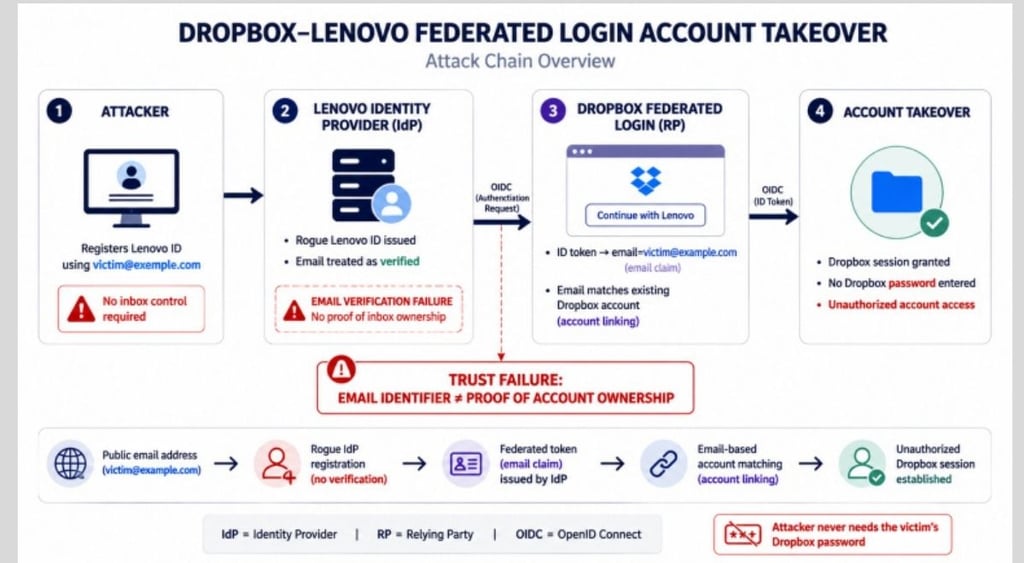 Mintegy 5000 Dropbox-fiókot érintett egy régi Lenovo ID-integráció hibája 2 Mintegy 5000 Dropbox-fiókot érintett egy régi Lenovo ID-integráció hibája