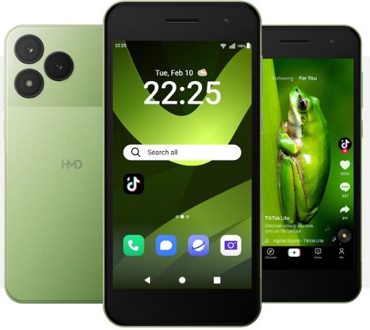 HMD Asha 305: 2 GB RAM, 480p kijelző és cserélhető akkumulátor egy 2026-os Androidban