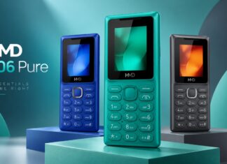 HMD 106 Pure: filléres nyomógombos mobil USB-C-vel, de csak 2G-vel