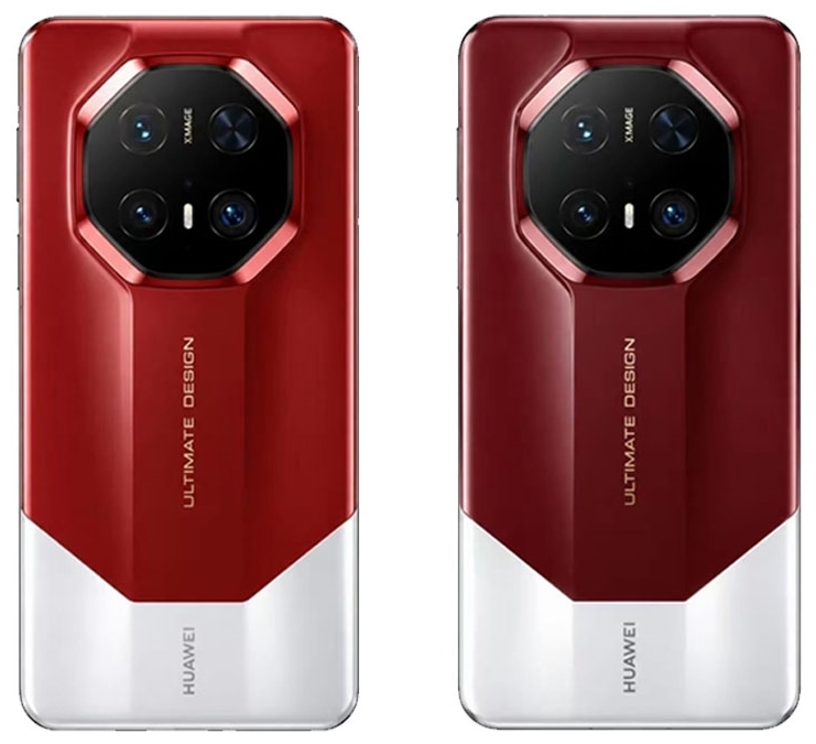 Két tónusú, vörös-fehér dizájnnal bukkant fel a Huawei Mate 90 RS Ultimate renderképeken 1 Huawei Mate 90 RS Ultimate