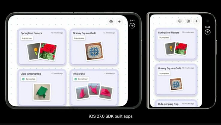 Az iPhone Duo régebbi alkalmazásai hatalmas fekete sávokkal futhatnak