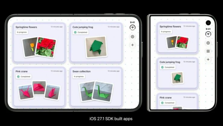 Az iPhone Duo régebbi alkalmazásai hatalmas fekete sávokkal futhatnak