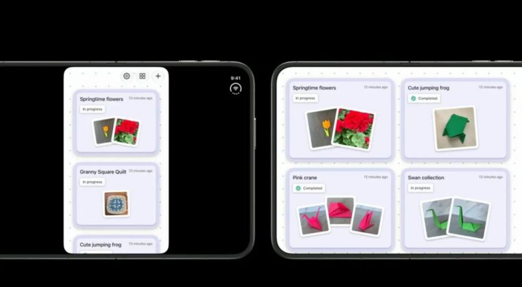 Az iPhone Duo régebbi alkalmazásai hatalmas fekete sávokkal futhatnak