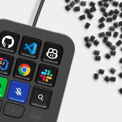 Bemutatkozott a Logitech MX Keypad, az AI-alapú fejlesztéshez készült programozható vezérlő