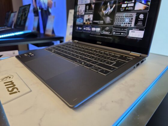 MSI Prestige 14 Flip AI+: 11,9 mm-es, OLED-es üzleti 2 az 1-ben laptop tollal