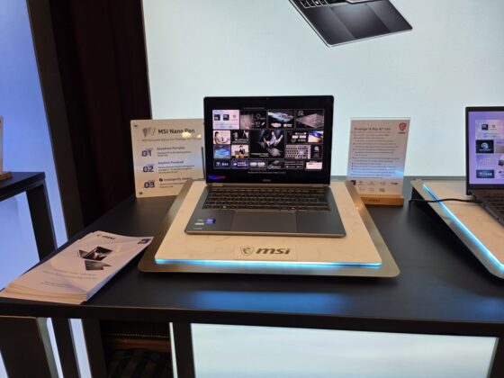 MSI Prestige 14 Flip AI+: 11,9 mm-es, OLED-es üzleti 2 az 1-ben laptop tollal