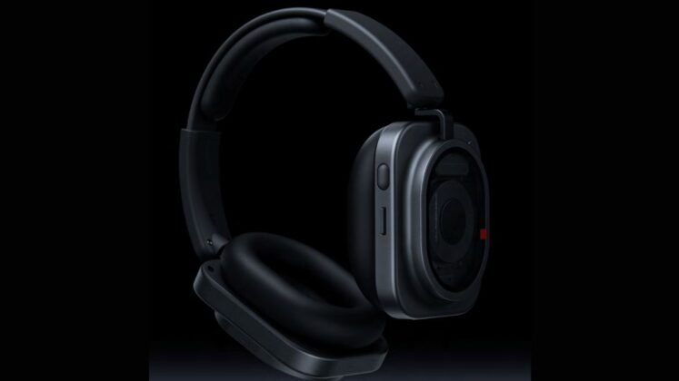 A Nothing Headphone (1) Pro prémium over-ear fejhallgató három hangszóróval és 46 dB-es ANC-vel érkezik