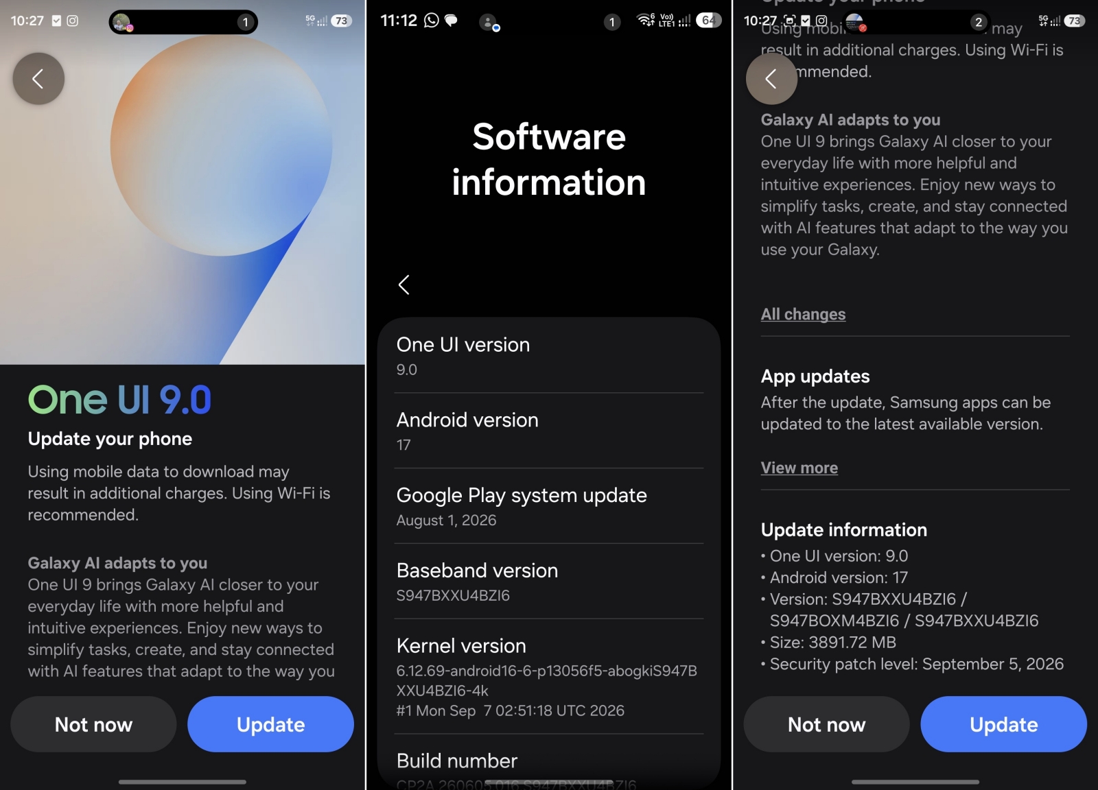 Megérkezett Európába a One UI 9 a Galaxy S26 szériára: Android 17 és új Galaxy AI funkciók 1 Megérkezett Európába a One UI 9 a Galaxy S26 szériára: Android 17 és új Galaxy AI funkciók