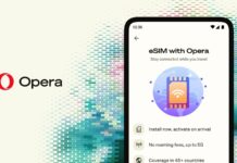 Utazási eSIM-et épít az Androidos Operába a böngésző
